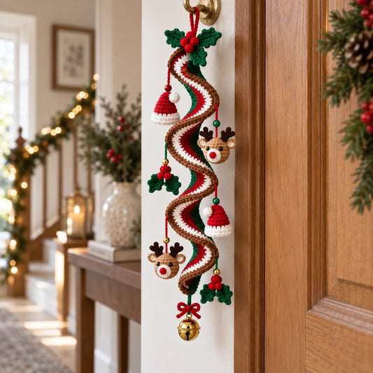 Christmas Spiral Wind Chime
