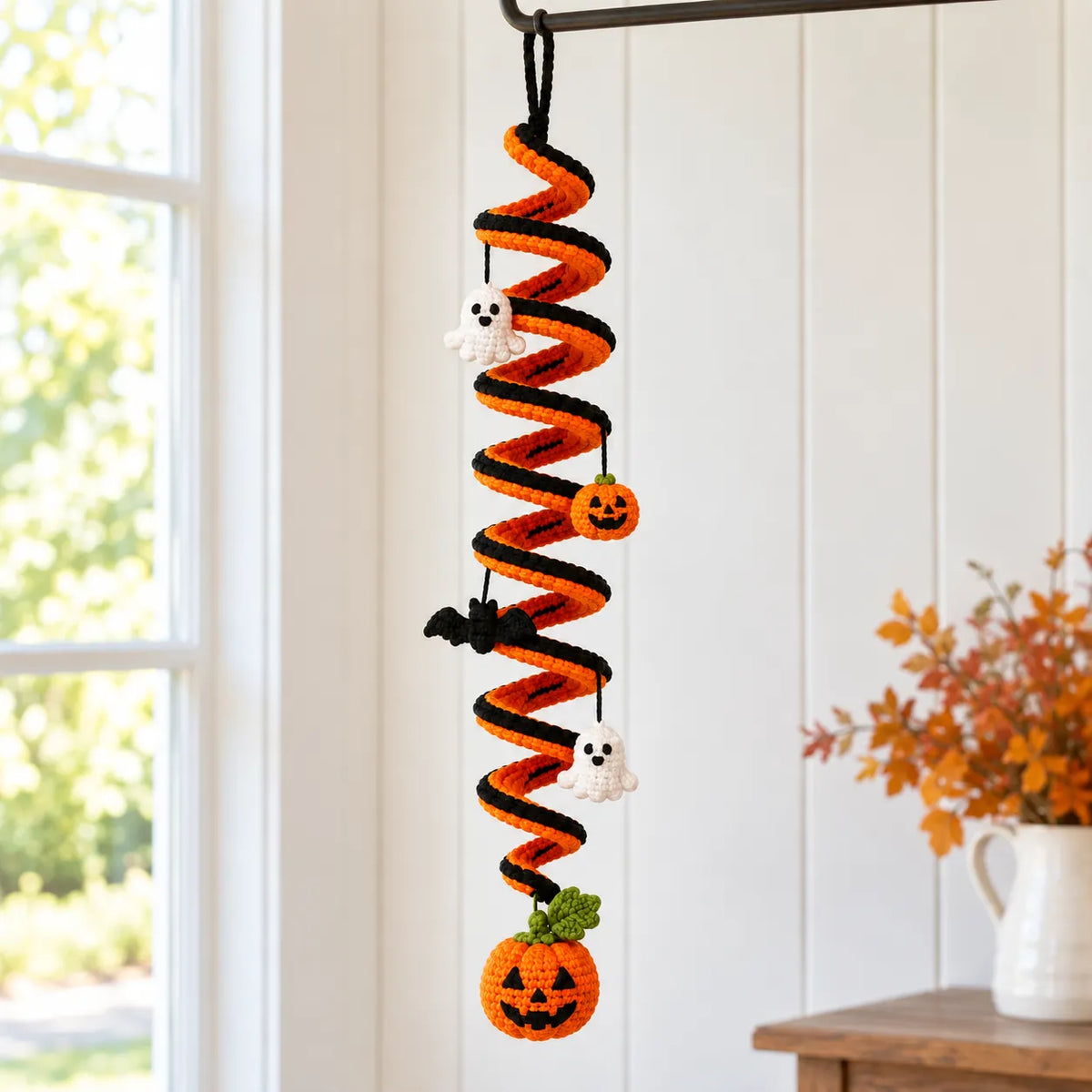 Scary Spiral Hanging Crochet Pattern