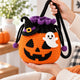 Pumpkin Witch Crochet Bag