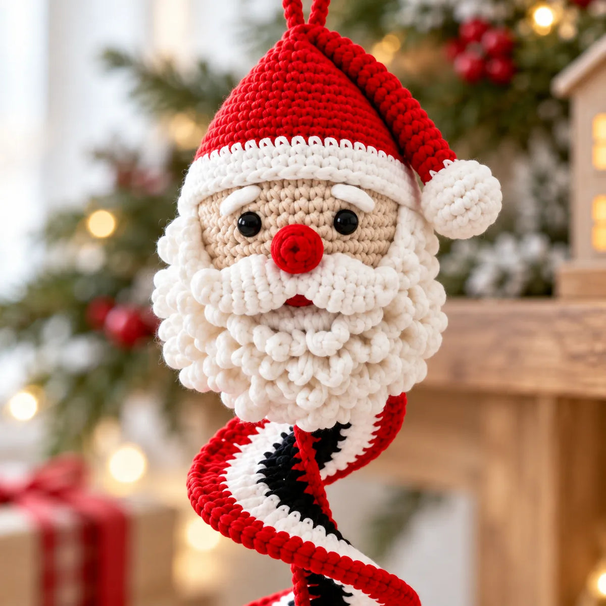 Santa Wind Spinner Crochet Pattern