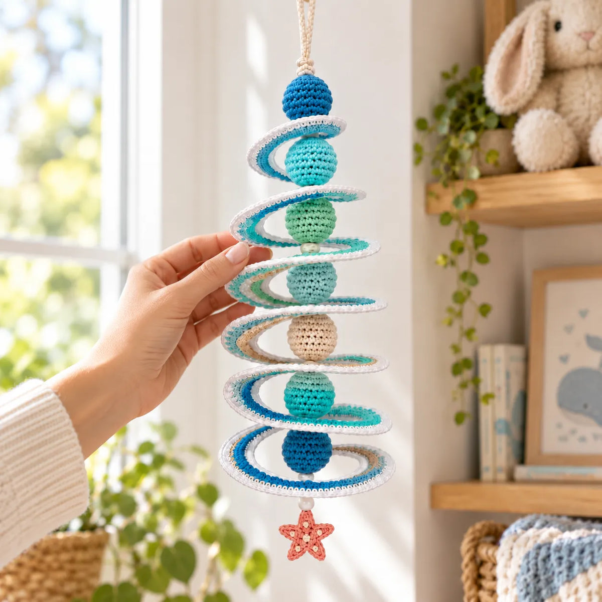 Ball Wand Spinner Crochet Pattern