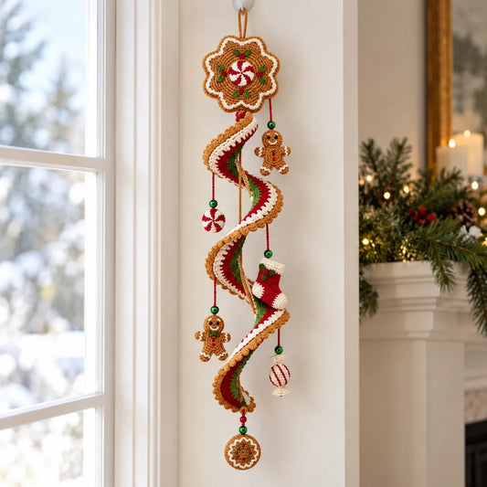 Gingerbread Spiral Crochet Pattern