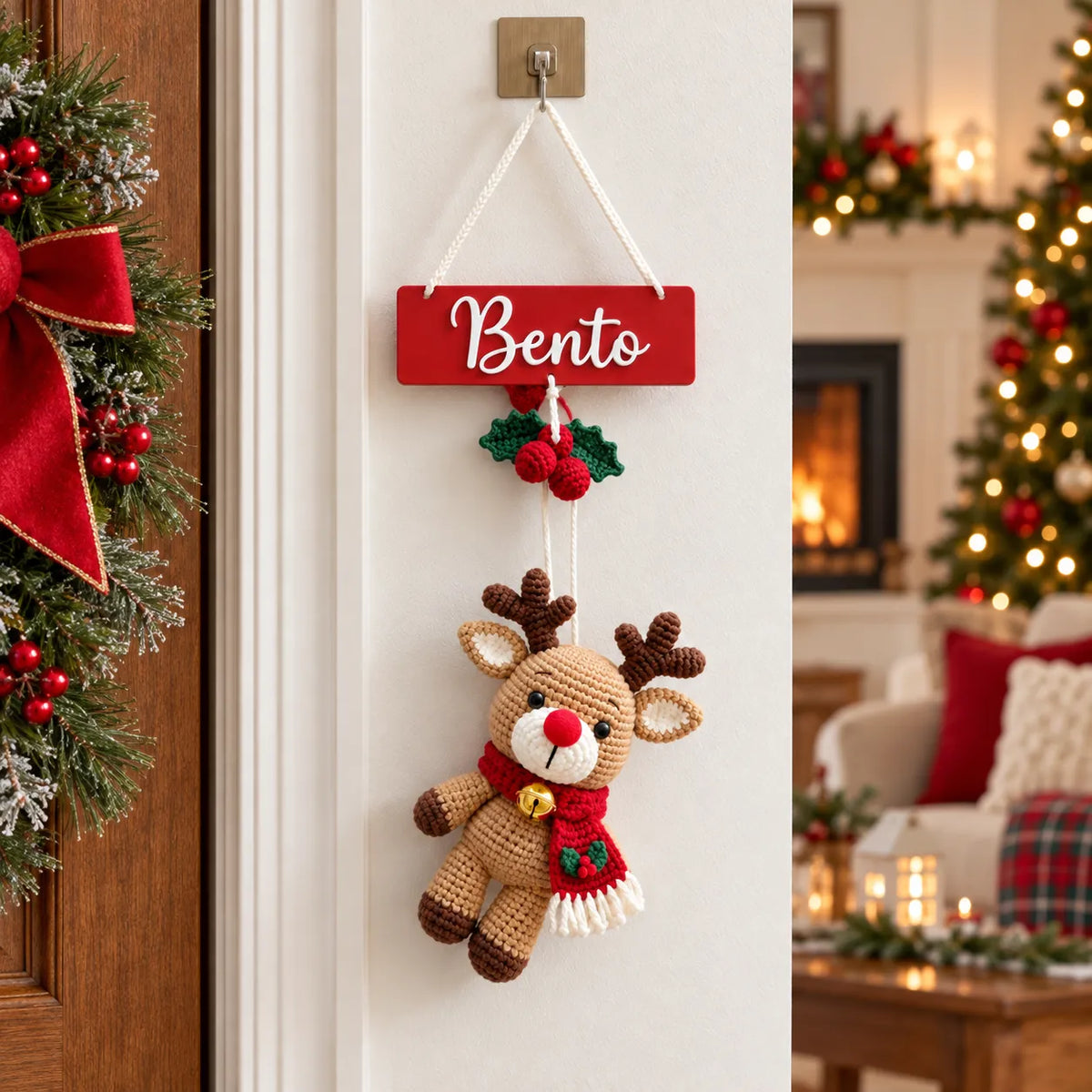 Personalized Christmas Name Sign