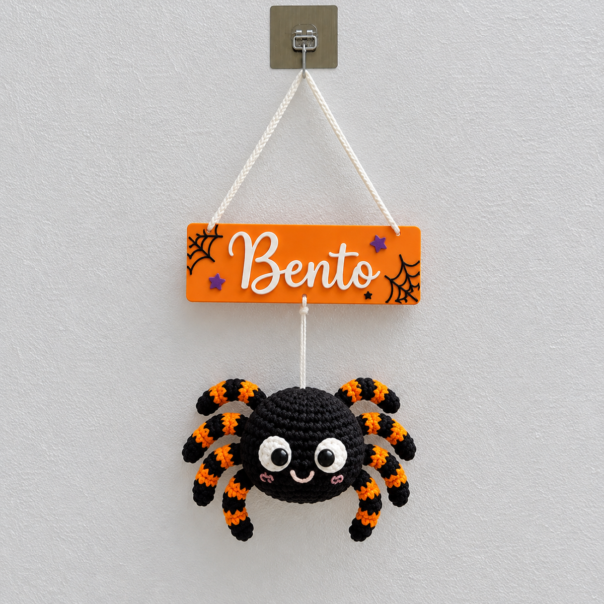 Crochet Name Sign Wall Hanging