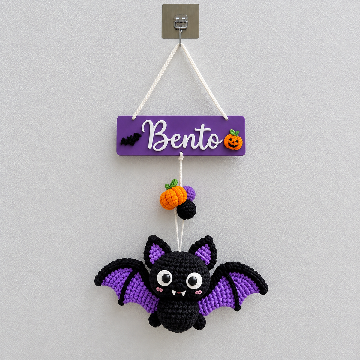 Crochet Name Sign Wall Hanging