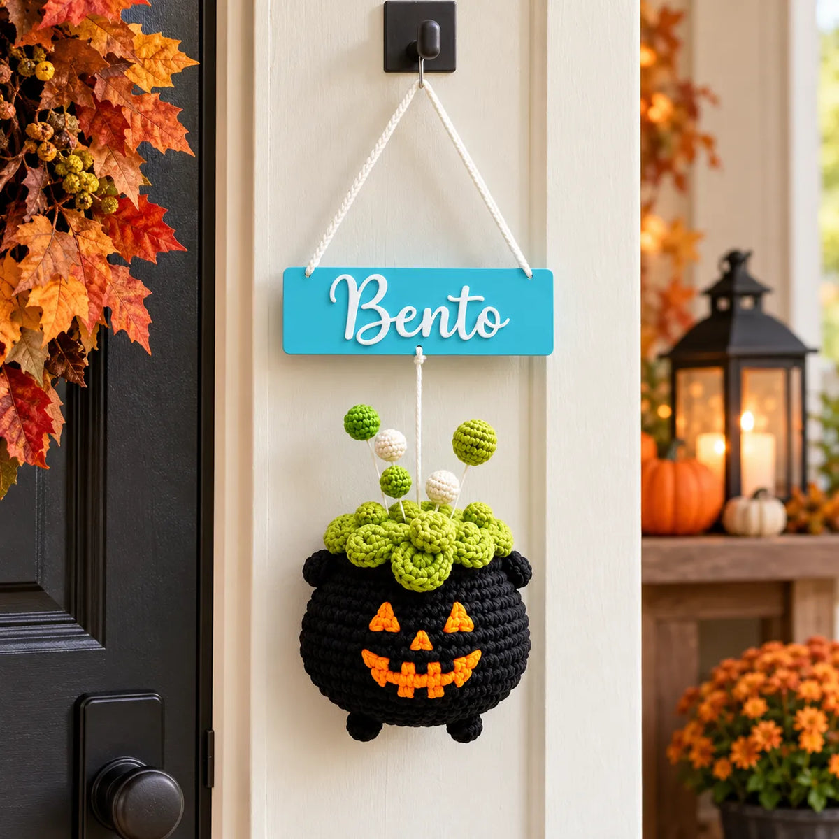 Crochet Name Sign Wall Hanging