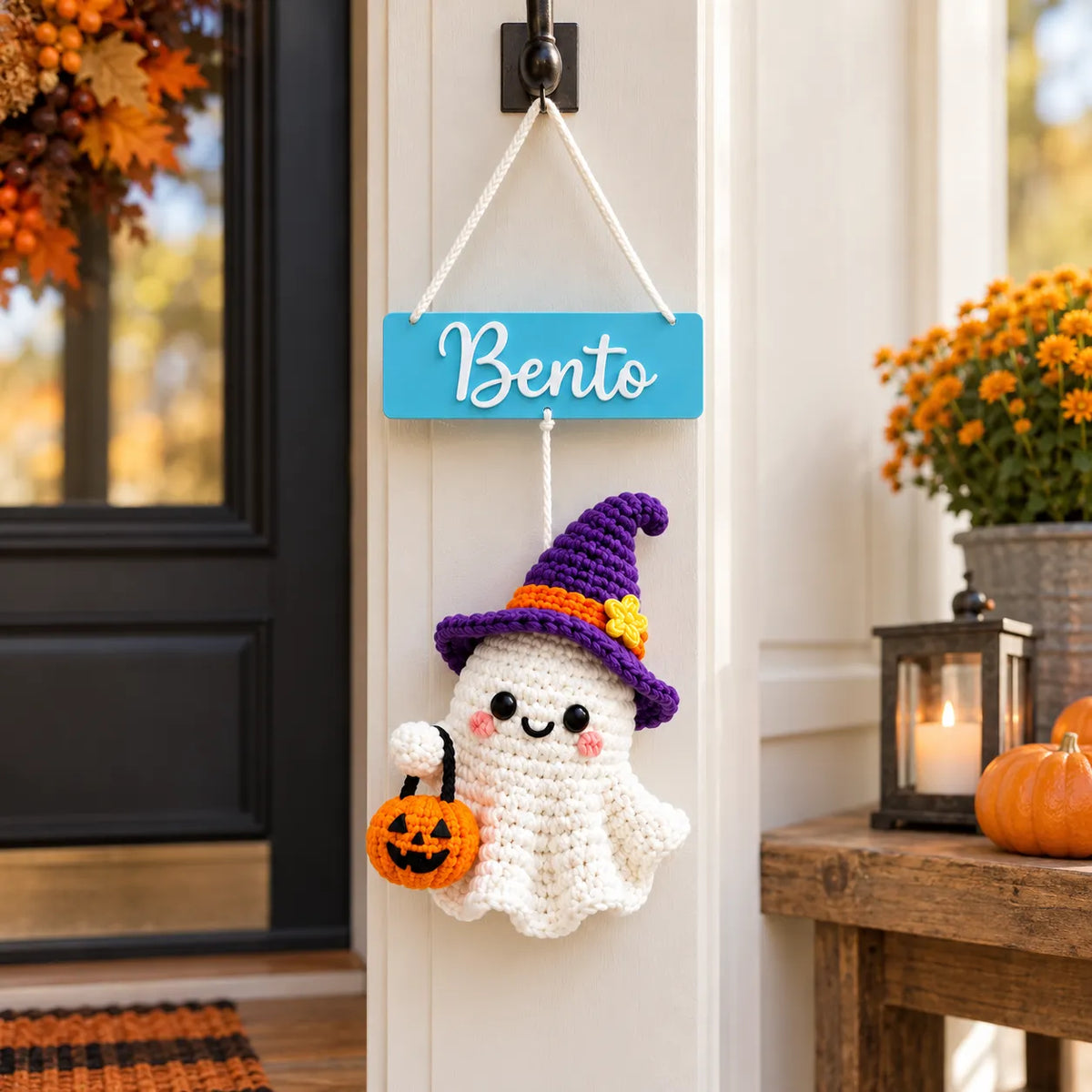 Crochet Name Sign Wall Hanging