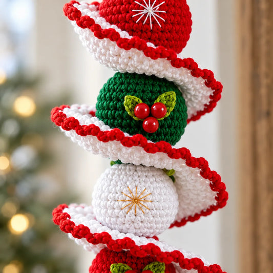 Christmas Wind Chime Crochet Pattern