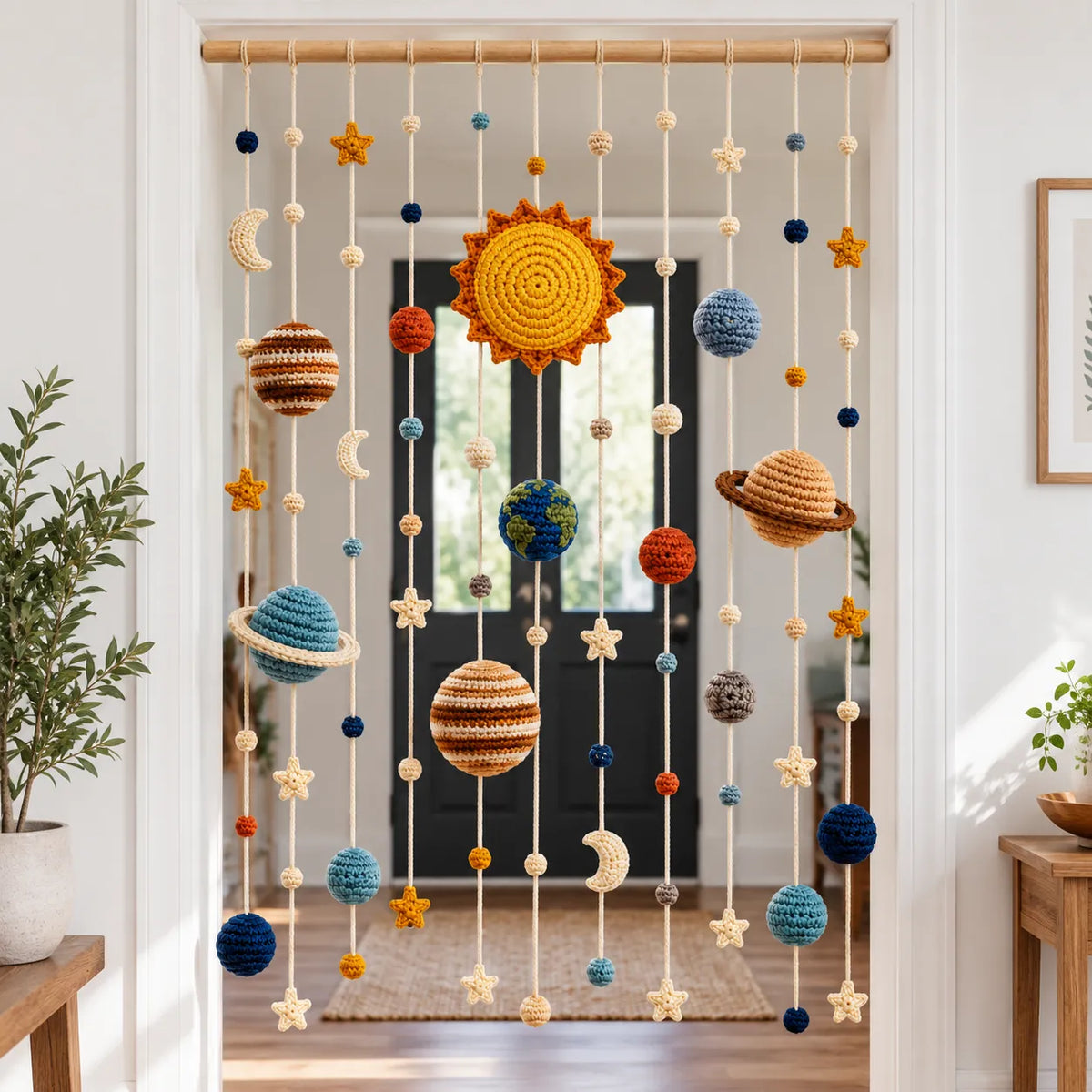 Space Curtain Crochet Pattern
