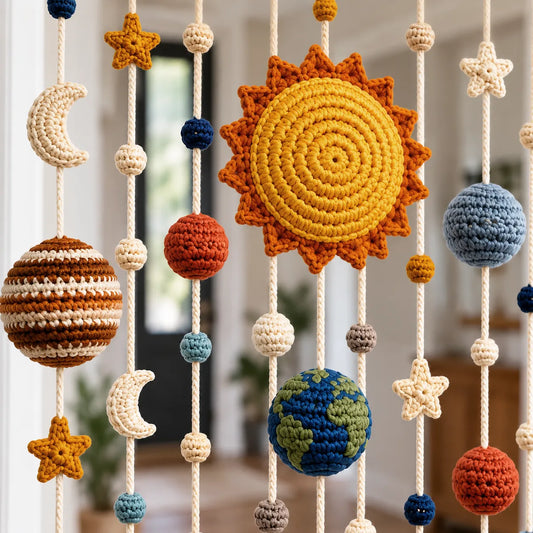 Space Curtain Crochet Pattern