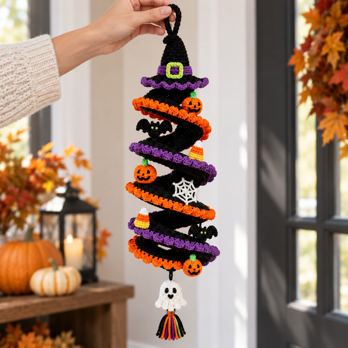 Halloween Spiral Hanging