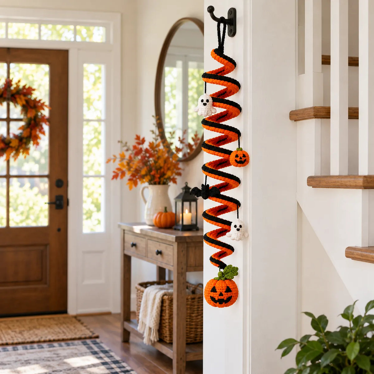 Scary Spiral Hanging Crochet Pattern