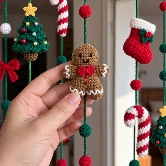 Christmas Curtain Crochet Pattern